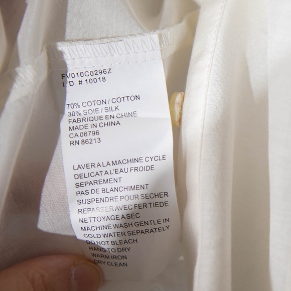 Stunning Ruffled Blouses XS – Available in White (NWT) and Purple (NWOT) - Picture 7 of 11